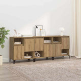 Sideboards 3 pcs Artisan Oak 60 x 35 x 70 cm Engineered Wood 3415579