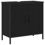 Bathroom Furniture Set with Storage 3 pcs Black 80 x 30 x 44 cm 3334366