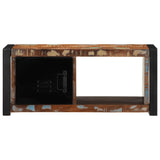 ZNTS TV Cabinet 80x30x35 cm Solid Wood Reclaimed 4013596