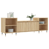 TV Cabinet Sonoma Oak 160x35x55 cm Engineered Wood 831335