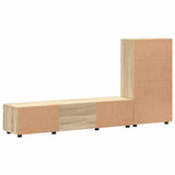 TV Cabinet Set FLORIN 3 pcs Sonoma Oak Engineered Wood 3397936
