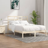 Bed Frame without Mattress Solid Wood 160x200 cm 3105805