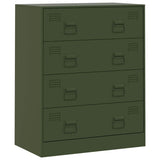Sideboard Olive Green 67x39x83 cm Steel 841683