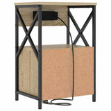 Bedside Cabinet Sonoma Oak 40 x 31 x 60 cm Engineered Wood 859492