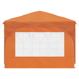 Pop-up Party Tent 290 x 290 x 245 cm Orange 42019866