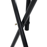 Saddle Rack Foldable Freestanding Black Iron 172440