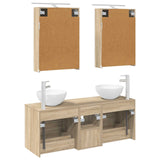 Bathroom Furniture Set 5 pcs Sonoma Oak 3406713