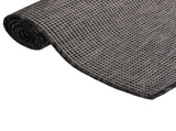 Outdoor Flatweave Rug 140x200 cm Grey 340775