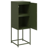 Highboard Olive Green 36x39x107 cm Steel 846534