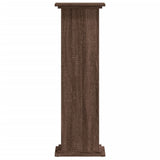 Plant Stand Brown Oak 33x33x100 cm Engineered Wood 852984