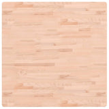 Table Top 90x90x1.5 cm Square Solid Wood Beech 355953