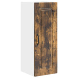 Wall Cabinet PORTO Smoked Oak 30 x 31 x 80 cm Engineered Wood 885365