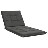 Sunlounger Cushion GEMERT 100% Polyester Anthracite 947439