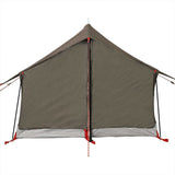 Camping Tent 2-Person Brown Waterproof 4009622