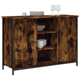 Sideboard Smoked Oak 100x35x70 cm Engineered Wood 835516