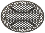Garden Table Bronze 90x75 cm Cast Aluminium 4002807