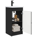 Bathroom Vanity with Sink Black 42 x 40 x 84.5 cm 889995