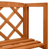 Trellis with Shelves 55x30x140 cm Solid Fir Wood 316409