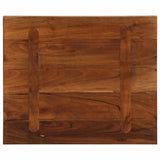 Table Top 60x50x3.8 cm Rectangular Solid Wood Reclaimed 371251