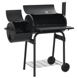 Classic Charcoal BBQ Offset Smoker 45366