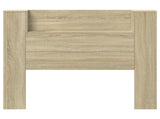 Headboard Cabinet with LED Sonoma 120 x 16.5 x 103.5 cm 8006537