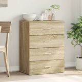 Sideboard Sonoma Oak 60x39x80 cm Engineered Wood 840529