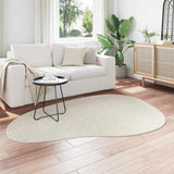 Area Rugs HUARTE Cream 140 x 200 cm Polyester 4103771