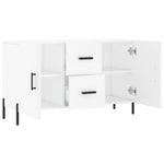 ZNTS Sideboard White 100x36x60 cm Engineered Wood 828180