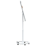 Magnetic Whiteboard Grey and White 62 x 62.5 x 197 cm EPS 42019278