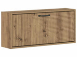 Wall-Mounted Shoe Cabinet HAARLEM 71 x 17 x 43 cm Artisan Oak 896854