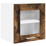 Hanging Cabinet with Storage 2 pcs Smoked Oak 40 x 31 x 40 cm 884203