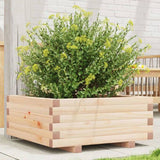 Garden Planter 60x60x26.5 cm Solid Wood Pine 847298