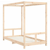 Kids Bed Frame 80x160 cm Solid Wood Pine 834513