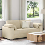 Sofa Cream 180 x 77 x 82 cm Fabric 4105234