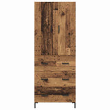 Highboard Old Wood 69.5 x 34 x 180 cm Engineered Wood 3415714