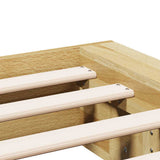 Bed Frame Oak Solid oak wood Single Storage Bed Frame 3324120