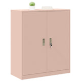 Storage Cabinet Pink 90 x 40 x 105 cm Steel 891647