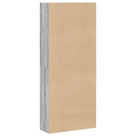 Book Cabinet Grey Sonoma 80x30x189 cm Engineered Wood 3314674
