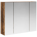 Bathroom Mirror Cabinet Smoked Oak 60 x 14.5 x 50 cm 889075
