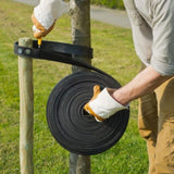 ZNTS Nature Nail-on Tree Tie 4cmx15m Black 442627