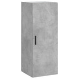 Highboard Concrete Grey 34.5x34x180 cm Engineered Wood 3199061