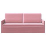3 Seater Sofa Pink 190 x 81 x 82 cm Velvet 42041124