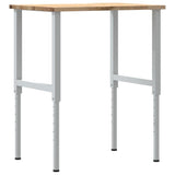 Workbench 80x60x cm Solid Wood Oak 3309716