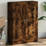 Book Cabinet Smoked Oak 82.5x30.5x115 cm Engineered Wood 833786