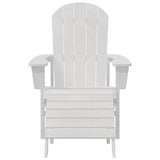 Adirondack Chair White 82 x 74 x 92 cm HDPE 42006629