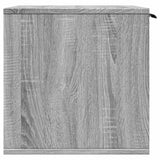 Cat Litter Box Enclosure Grey Sonoma 60x40x40 cm Engineered Wood 857729