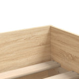Bed Frame without Mattress Sonoma Oak 75x190 cm Small Single Small Single 3207359