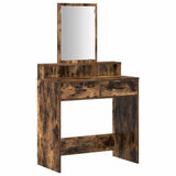 Dressing Table Smoked Oak 79 x 41 x 140 cm Engineered Wood 865140