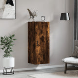 Wall Mounted Cabinet Smoked Oak 34.5x34x90 cm 828865