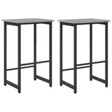 Bar Stool 2 pcs Grey Sonoma 40 x 32 x 64 cm Engineered Wood 8006188